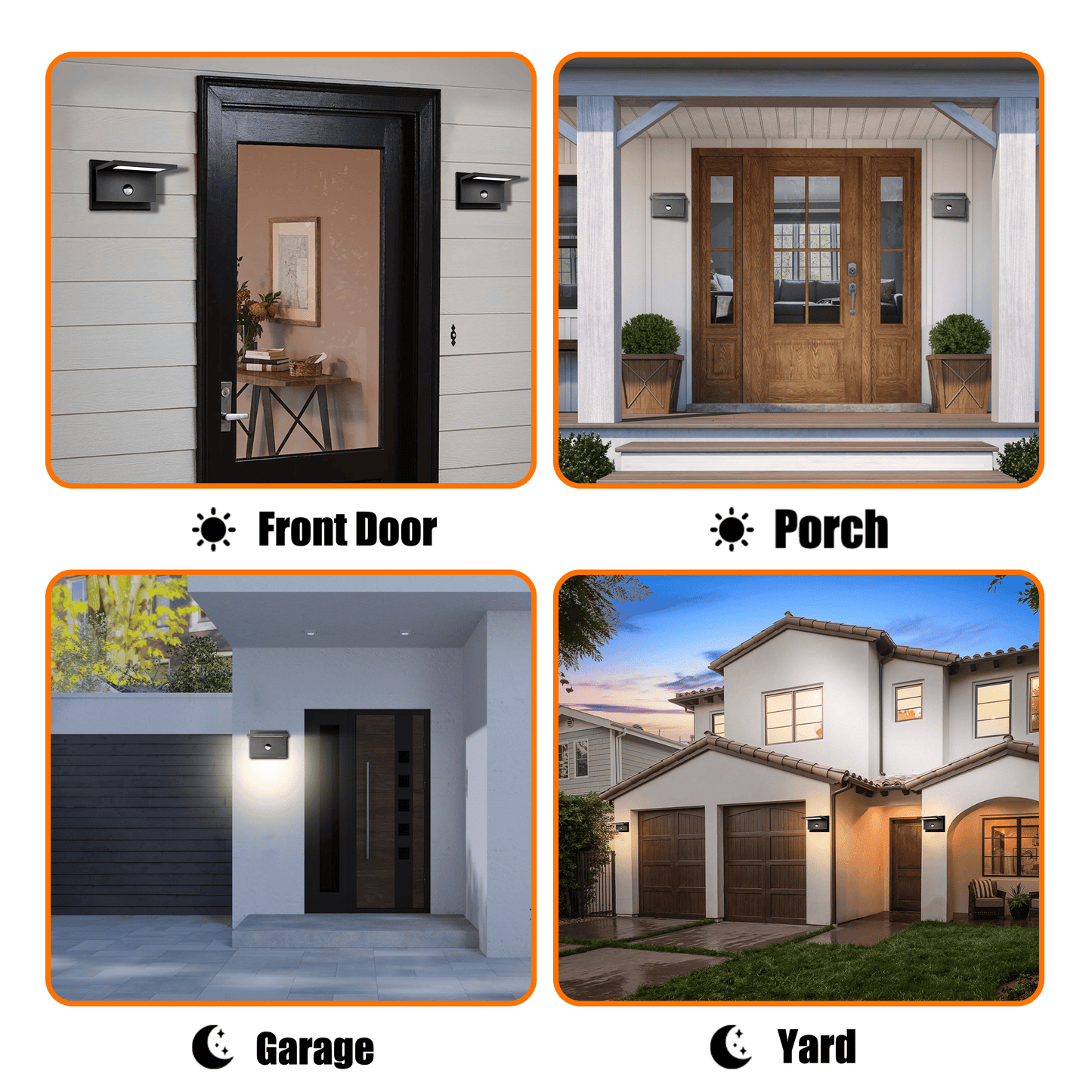 Inowel Wall Light Outdoor LED Wall Mount Lamp Modern Wall Mount Sconce