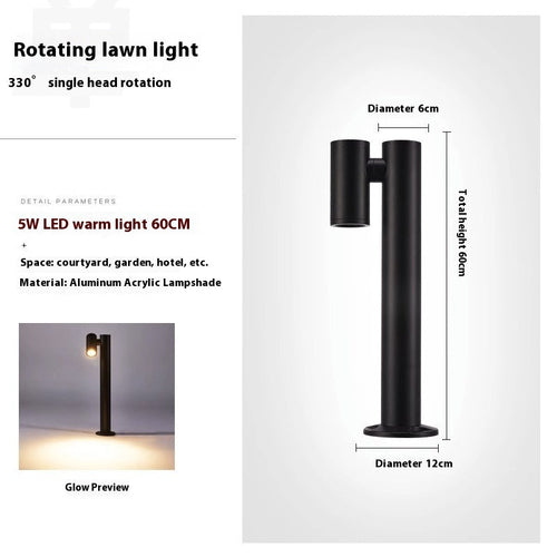 Adjustable Outdoor Lawn Light