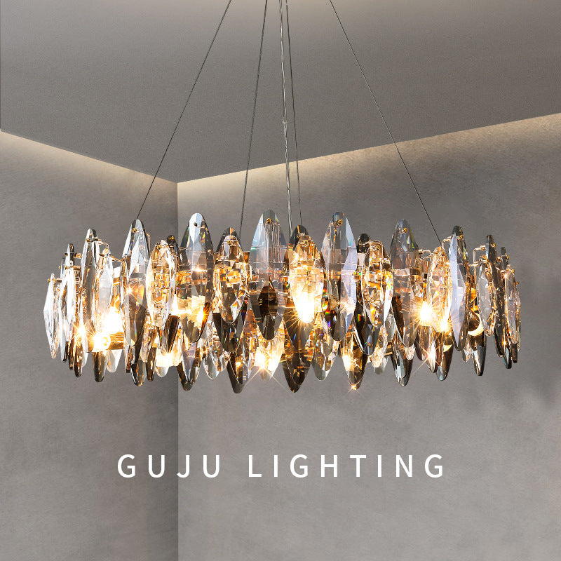 Elegant Contemporary Crystal Sleek Modern Pendant Lighting