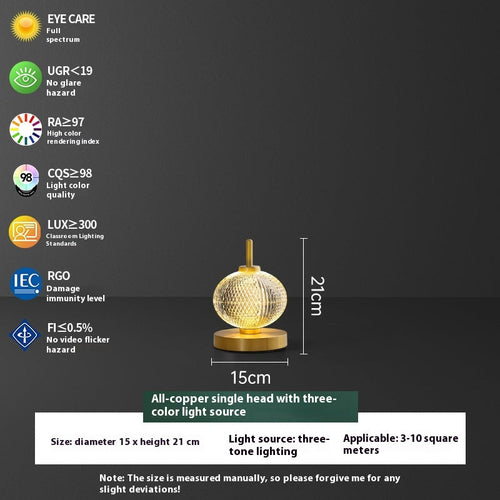 Contemporary Nightstand Light Sleek Simple Innovative Mood Lighting