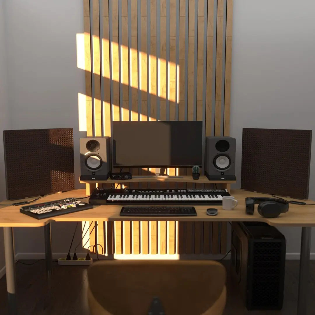 2-Pack LED Panels - RGB Table Lamp for Studio & Gaming