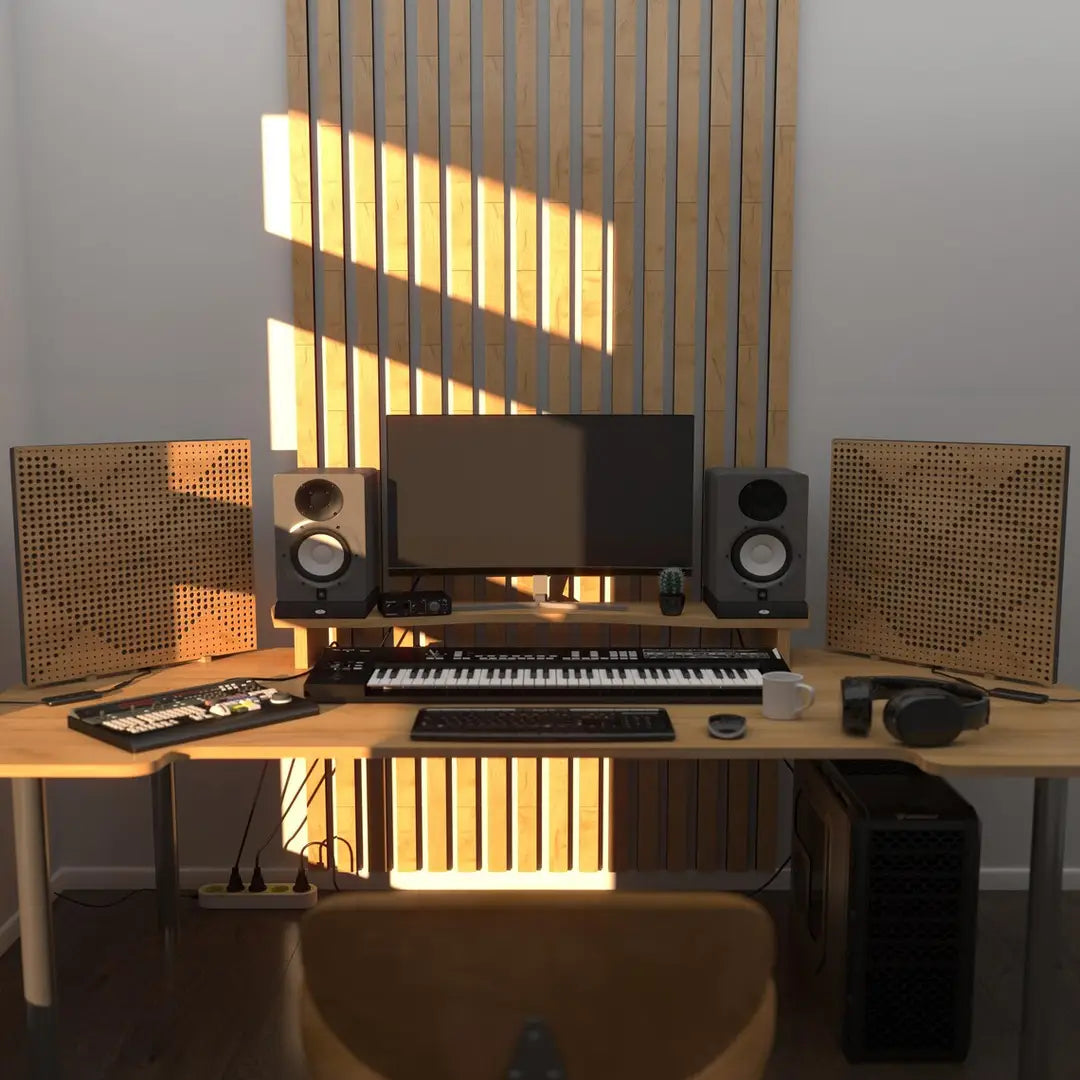 2-Pack LED Panels - RGB Table Lamp for Studio & Gaming