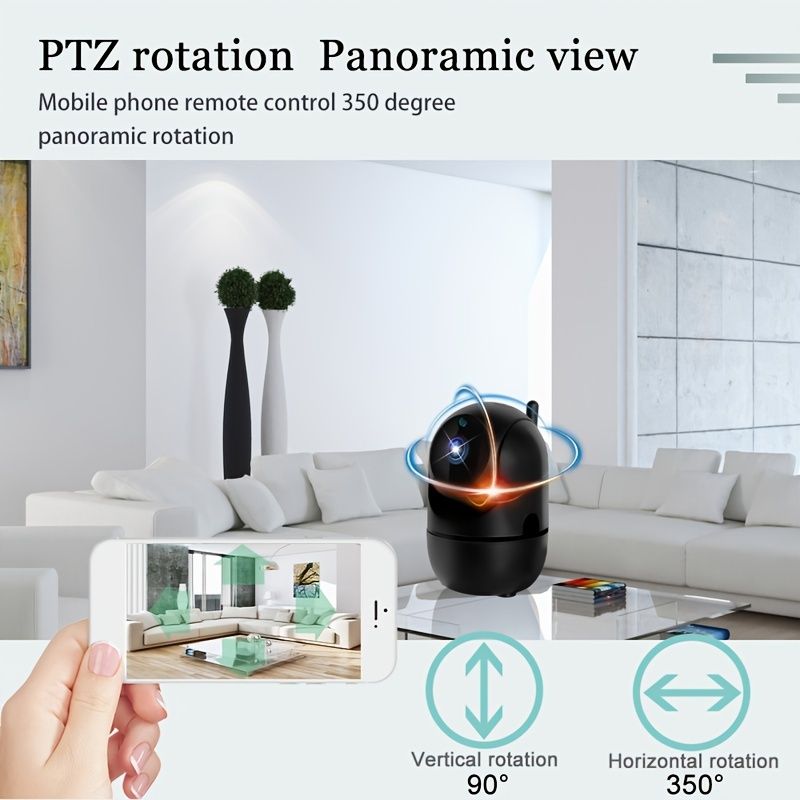 NEW HD 1080P WiFi Smart Net Night Vision Camera 350° Wireless WiFi IP